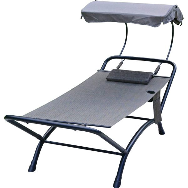 Deluxe 4 Point Lounger w/Canopy