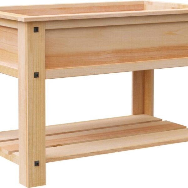 Mission Cedar Elevated Garden Bed