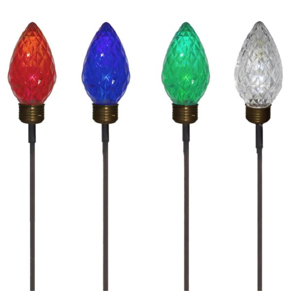 Symphony Of Lights Color Changing Pathmarkers, Set of 4