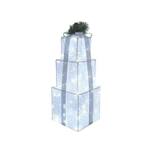 Foldable White Gift Boxes