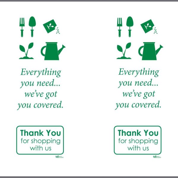 Trunk Liner - "Thank You"