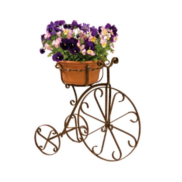 Metal Fancy Bike Planter
