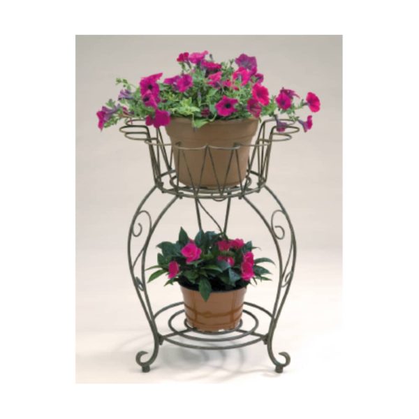 Metal Round Wave Planter