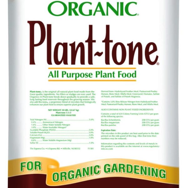Plant-tone All-Natural Plant Food 5-3-3 (50 lb.)