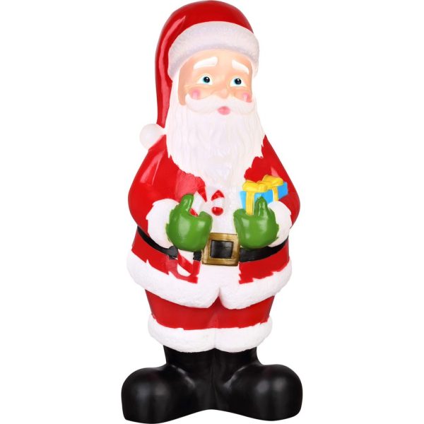 Lighted Vintage Santa Blow Mold