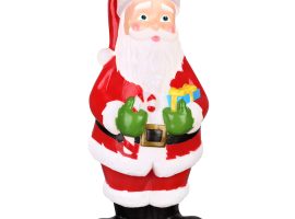 Lighted Vintage Santa Blow Mold
