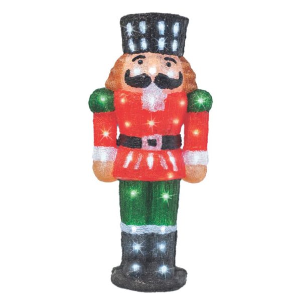 Acrylic Nutcracker LED Lights