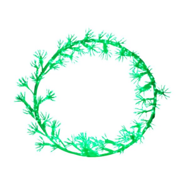 Wreath Clust Lights