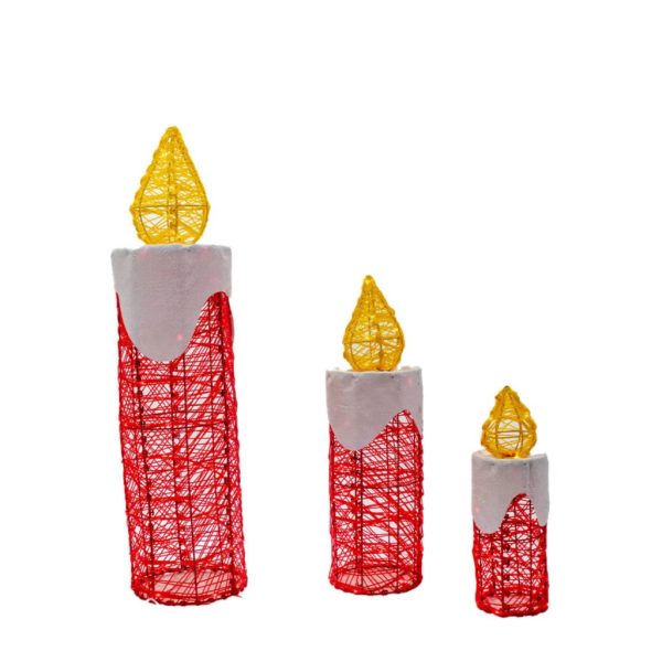 Flex Micro LED Light Candle Set