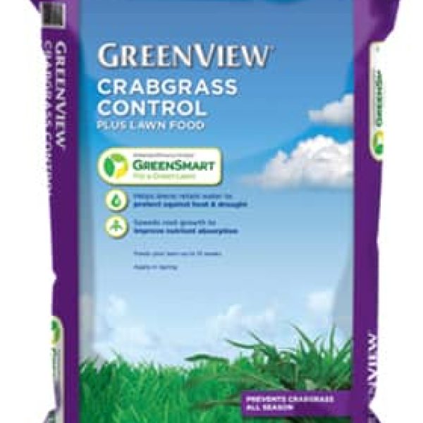 Crabgrass Control Plus Lawn Food with GreenSmart