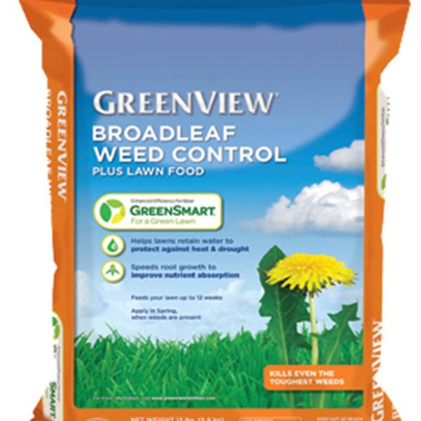 Broadleaf Weed Control Plus Lawn Food With GreenSmart 22-0-4
