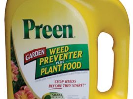Garden Weed Preventer Plus Plant Food