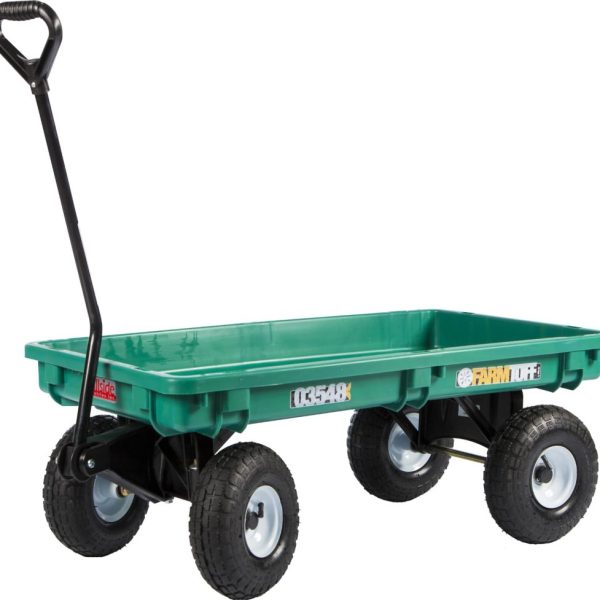 Garden Wagon w/Flat Free Tires