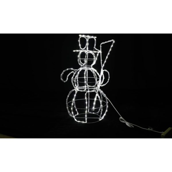 Rope Light Snowman Décor