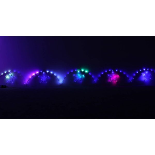 Light Pathway Arch with Star - 5 Piece