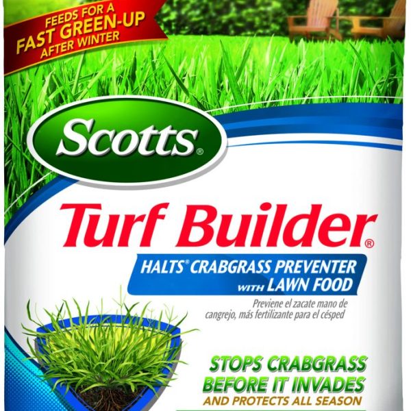 Turf Builder With HALTS Crabgrass Preventer With Lawn Food (30-0-4)