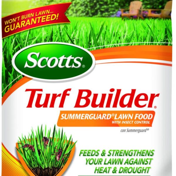 Scotts Turf Builder SummerGuard Lawn Food with Insect Control (20-0-8)