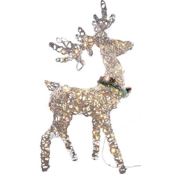 Rattan Standing Buck