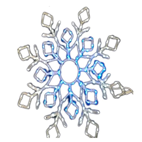 2D Snowflake LED Light