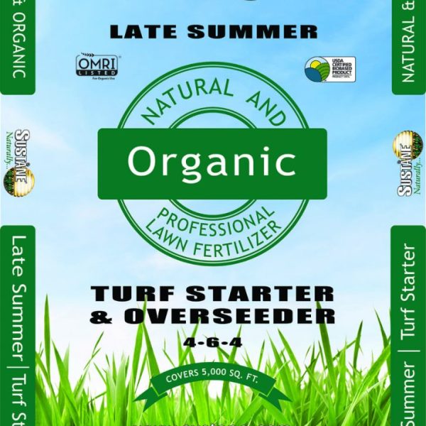 Late Summer Turf Starter and Overseeder 4-6-4