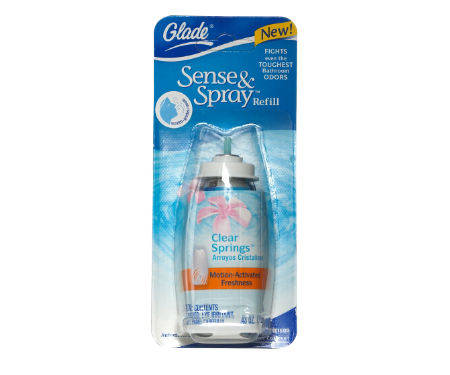 Glade Clear Springs Sense & Spray Motion Sensor Automatic Spray, Air  Fresheners